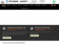 pfluegerhp.de Webseite Vorschau