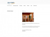 physio-vitalis-elmshorn.de Webseite Vorschau
