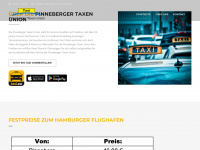 pinneberger-taxen-union.de Webseite Vorschau