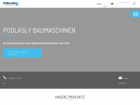 podlasly.de Webseite Vorschau