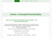 ponyhof-fischerhuette.de Webseite Vorschau