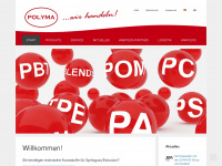 polyma-kunststoff.de Webseite Vorschau
