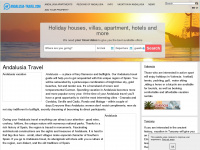andalusia-travel.com Webseite Vorschau