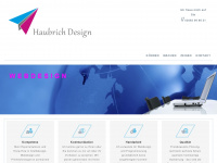 haubrich-design.de Webseite Vorschau