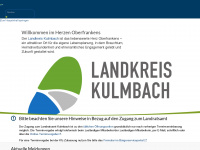 landkreis-kulmbach.de Webseite Vorschau