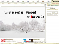 teewelt.at Webseite Vorschau