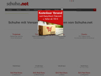 schuhe.net Webseite Vorschau
