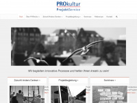 pro-kultur.info Webseite Vorschau