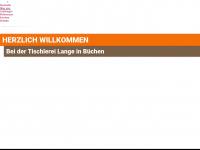 tischler-lange.de Webseite Vorschau