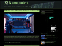 nanopoint.fr Webseite Vorschau