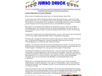 jumbo-druck.de Webseite Vorschau