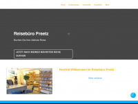reisebuero-preetz.de Webseite Vorschau