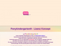 ponykindergarten.de Webseite Vorschau
