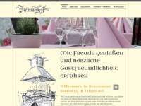 restaurant-immenhof.de Webseite Vorschau