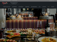 ristorante-isabella.de Webseite Vorschau