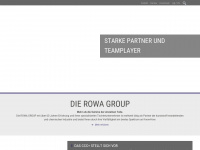 rowa-group.com Webseite Vorschau