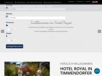 royal-timmendorf.de Webseite Vorschau