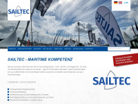 sailtec.de Webseite Vorschau