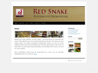 red-snake-boats.com Webseite Vorschau