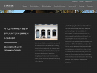 schmidt-bau.info Webseite Vorschau