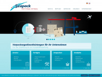 seapack.de Webseite Vorschau