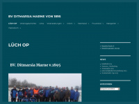 bv-ditmarsia-marne.de Webseite Vorschau