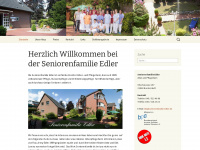 seniorenfamilie-edler.de Webseite Vorschau