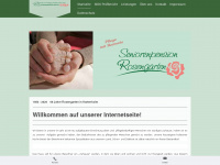seniorenpension-rosengarten.de Webseite Vorschau