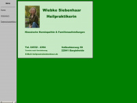 heilpraxis-siebenhaar.de Webseite Vorschau