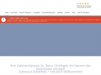 drbenz.de Webseite Vorschau