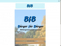 bfb-uetersen.de Webseite Vorschau