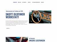 skott-oldtimer-werkstatt.de Webseite Vorschau