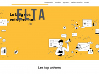 elta.fr Webseite Vorschau