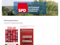 spd-escheburg.de Webseite Vorschau