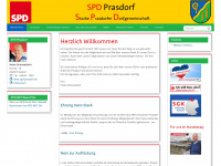 spd-prasdorf.de Webseite Vorschau