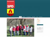 spd-dannewerk.de Webseite Vorschau