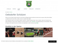 oelixdorferschuetzen.net Webseite Vorschau