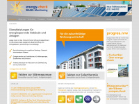 energy-check.de Webseite Vorschau