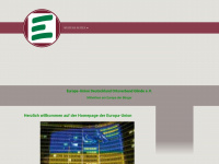 europa-union-glinde.homepage.t-online.de Webseite Vorschau