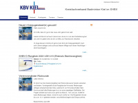kbvkiel.de Webseite Vorschau