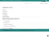 talkau.de Webseite Vorschau