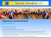 tanzen-in-eckernfoer.de Webseite Vorschau