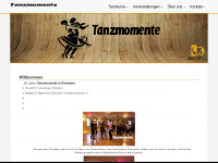 tanzmomente.de Webseite Vorschau