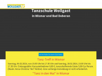 tanzschule-wollgast.de Webseite Vorschau