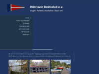 roennauer-bootsclub.de Webseite Vorschau