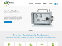 technica-gmbh.de Webseite Vorschau