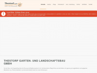 thestorf.de Webseite Vorschau