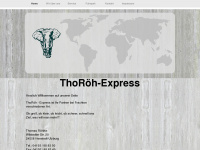 thoroeh-express.de Webseite Vorschau