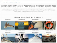 strandhausapp.de Webseite Vorschau