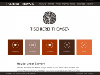 tischlerei-thomsen.de Webseite Vorschau